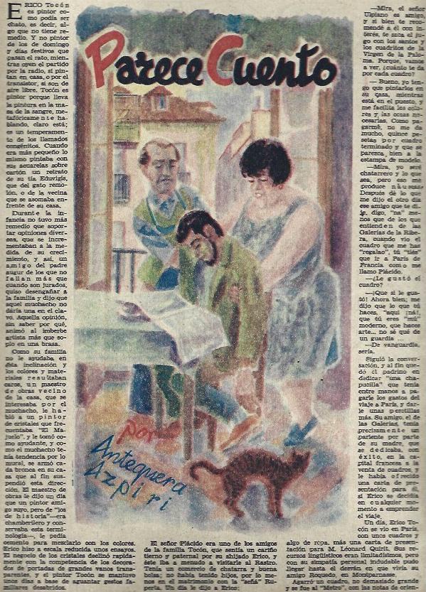LAMINA 35625: Ilustracion Parece cuento