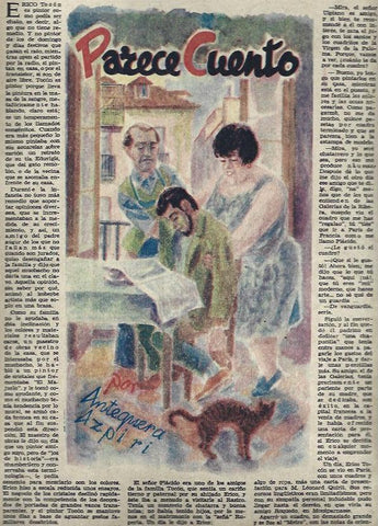 LAMINA 35625: Ilustracion Parece cuento
