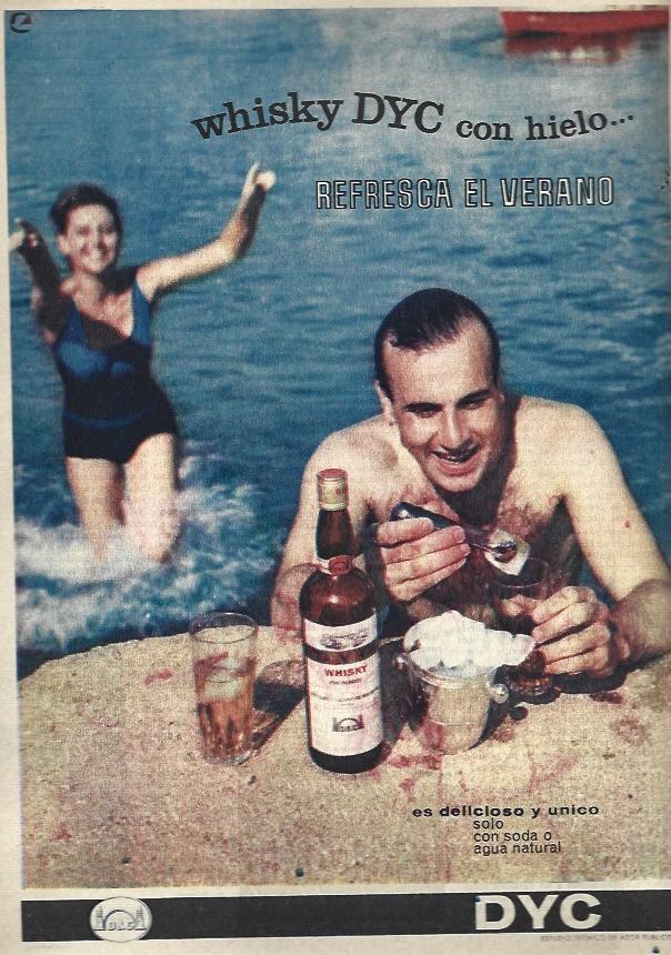 LAMINA 35614: Publicidad de whisky Dyc