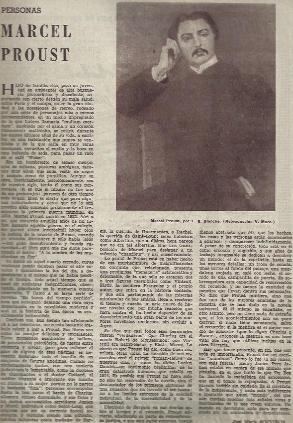 LAMINA 35618: Marcel Proust