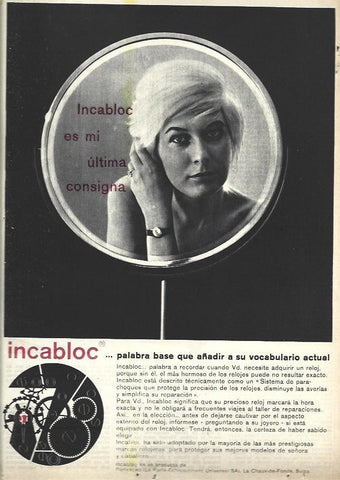 LAMINA 35649: Publicidad de Incabloc