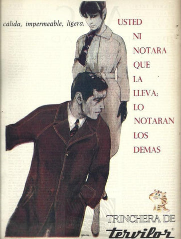 LAMINA 35647: Publicidad de Trinchera Tervilor