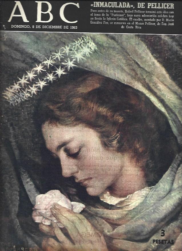 LAMINA 35646: Portada de ABC de 8 de diciembre de 1963