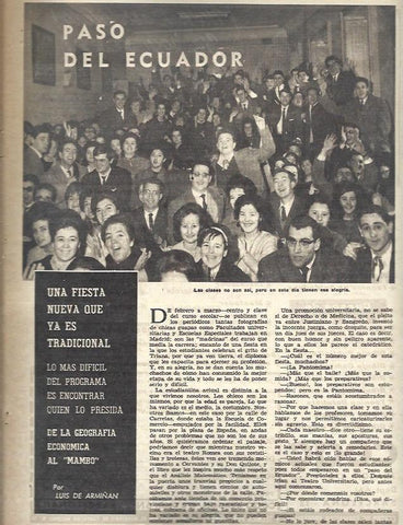 LAMINA 35643: Fiesta universitaria