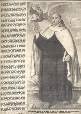 LAMINA 35639: Fray Jeronimo Gracian de la Madre de Dios
