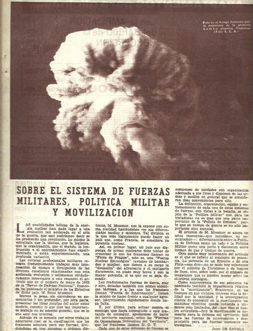 LAMINA 35772: Explosion bomba atomica de Francia