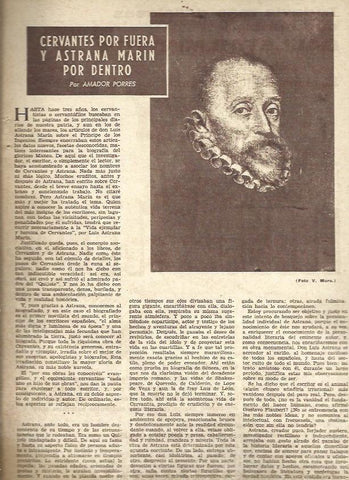LAMINA 35811: Miguel de Cervantes
