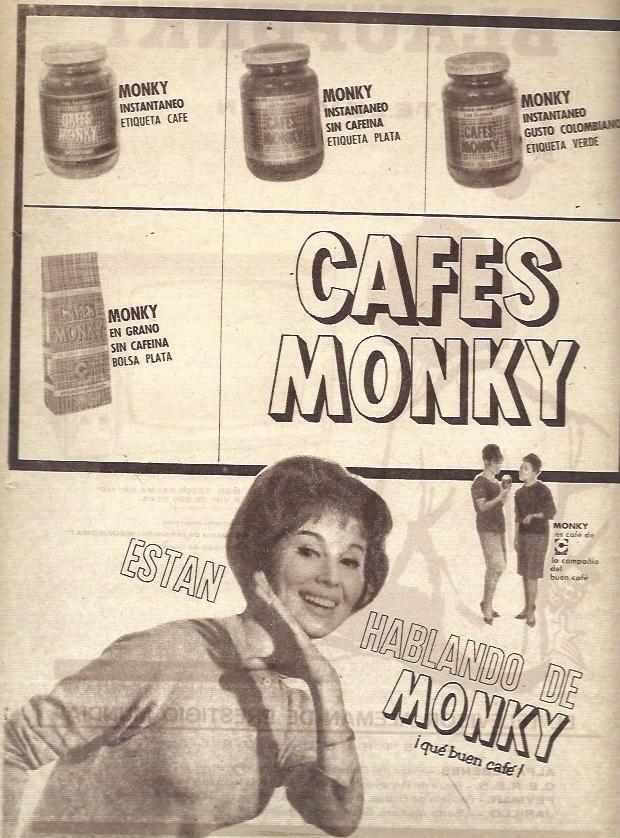 LAMINA 35806: Cafes Monky, publicidad