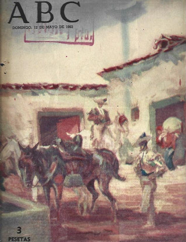 LAMINA 35788: Portada ABC de 12 de mayo de 1963