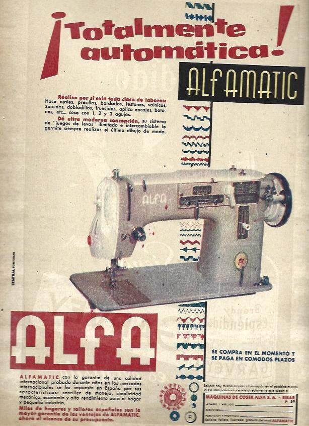 LAMINA 35797: Publicidad de Alfamatic