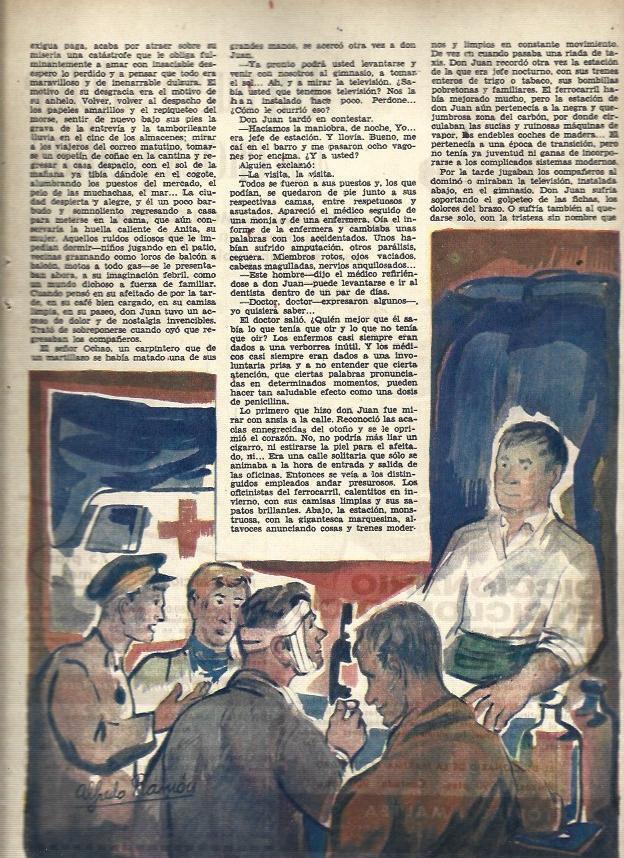 LAMINA 35712: Ilustracion por Alfredo Ramon