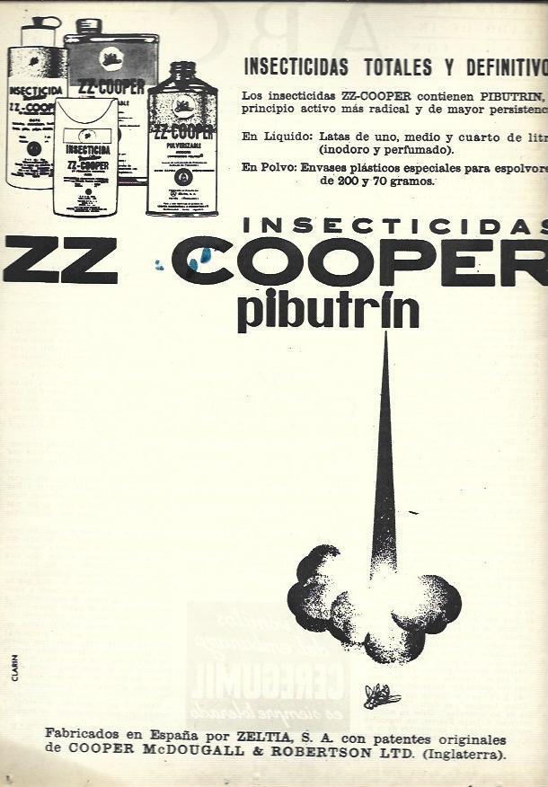 LAMINA 35756: Publicidad de ZZ Cooper