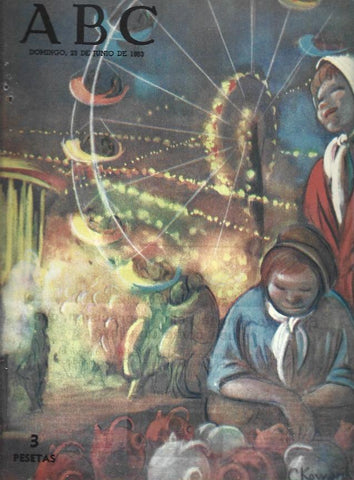 LAMINA 35755: Portada ABC de 23 de junio de 1963