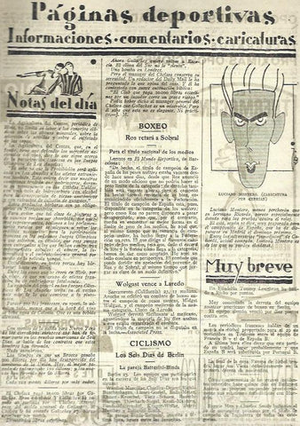 LAMINA 35751: Paginas deportivas