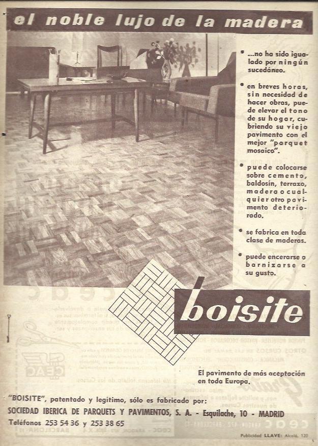 LAMINA 35606: Publicidad de Boisite 