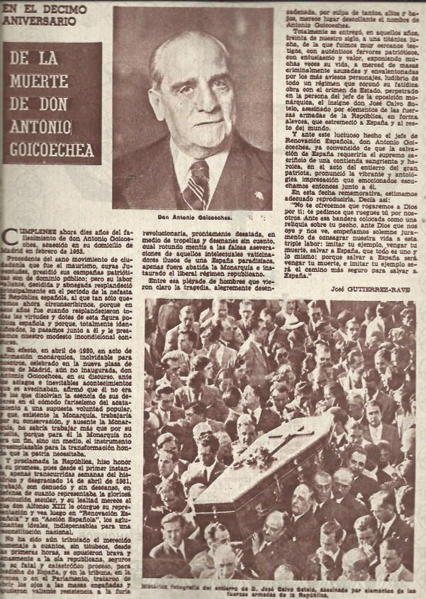 LAMINA 35464: Muerte de Antonio Goicoechea