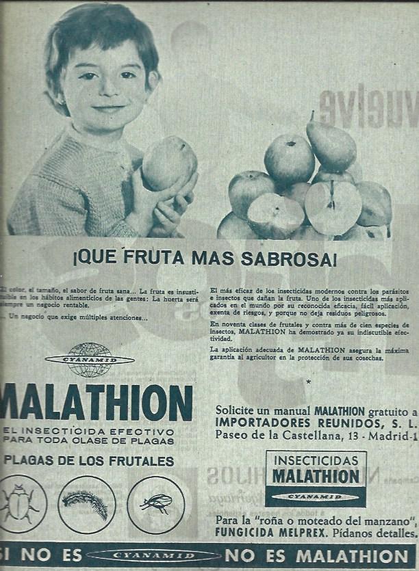 LAMINA 35473: Publicidad de insecticida Malathion
