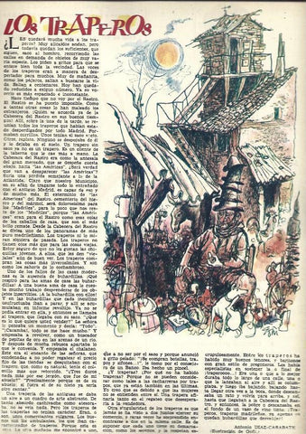 LAMINA 35455: Ilustracion Los Traperos