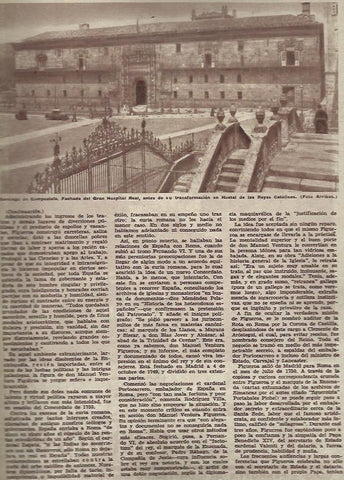 LAMINA 35495: Hospital Real de Santiago de Compostela