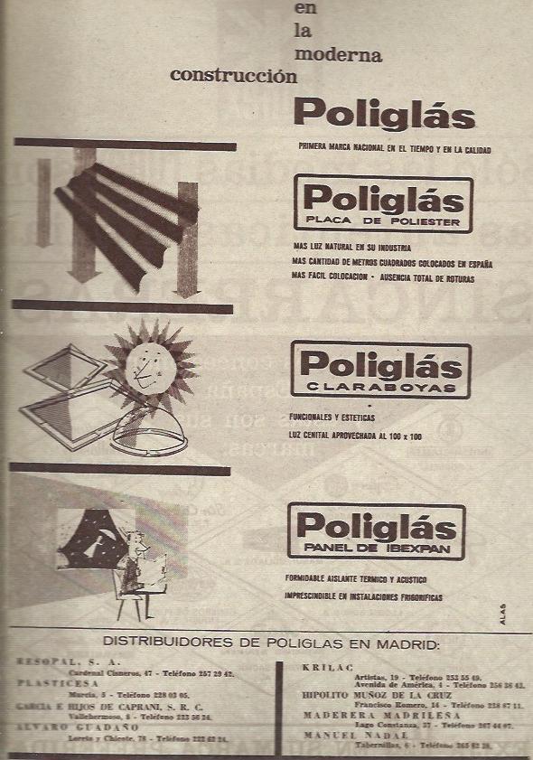 LAMINA 35494: Publicidad de Construccion Poliglas