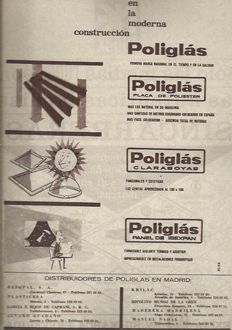 LAMINA 35494: Publicidad de Construccion Poliglas