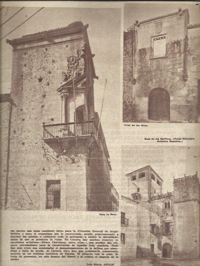LAMINA 35485: Edificios de Caceres