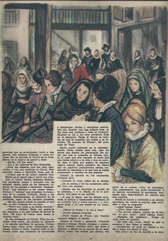 LAMINA 35481: Ilustracion para Marfisa