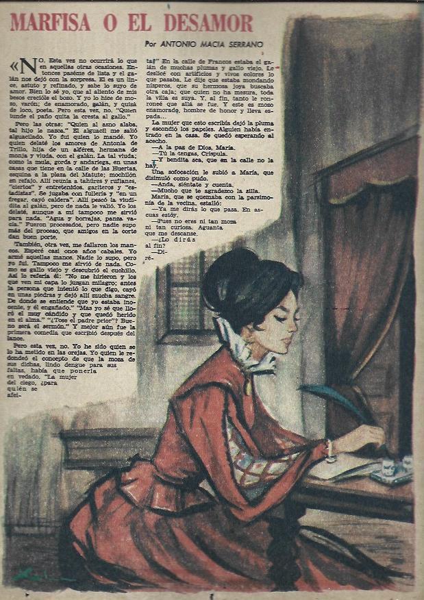 LAMINA 35479: Ilustracion Marfisa