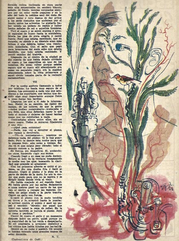 LAMINA 35418: Ilustracion Primavera por Goñi
