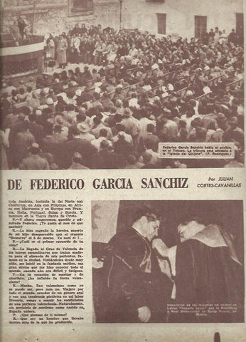 LAMINA 35408: Federico Garcia Sanchiz en El Toboso