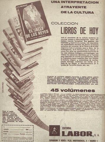 LAMINA 35405: Publicidad de Editorial Labor