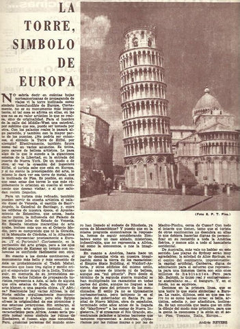 LAMINA 35448: La Torre de Pisa