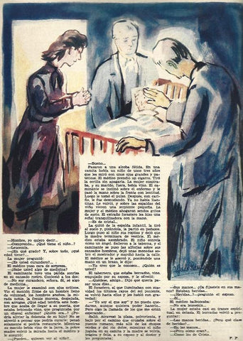 LAMINA 35442: Ilustracion por Alfredo Payrot