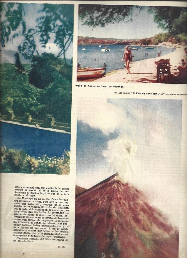 LAMINA 35441: Volcan Izalco y Playa de Apulo