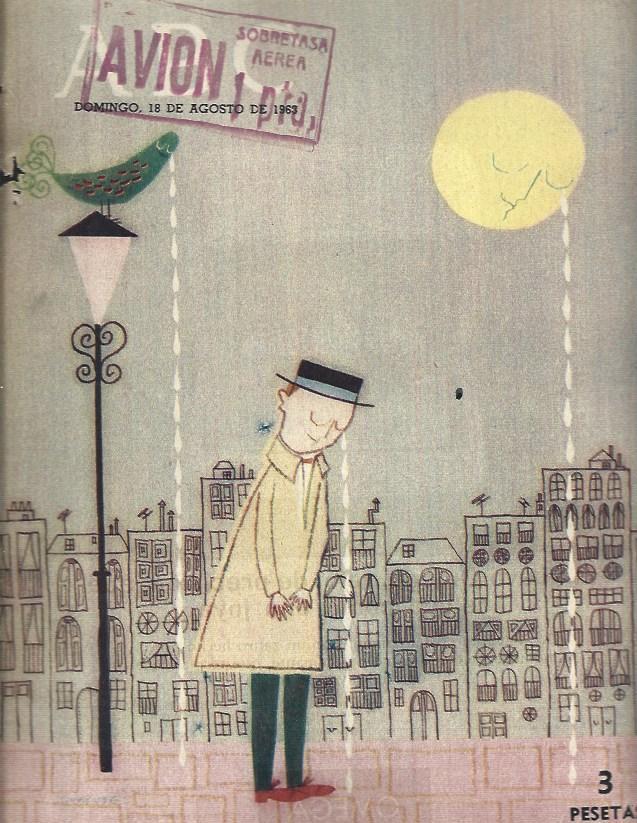 LAMINA 35438: Portada de ABC de 18 de agosto de 1963