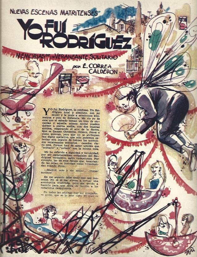 LAMINA 35501: Ilustracin Yo fui Rodriguez