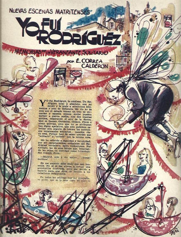 LAMINA 35501: Ilustracin Yo fui Rodriguez