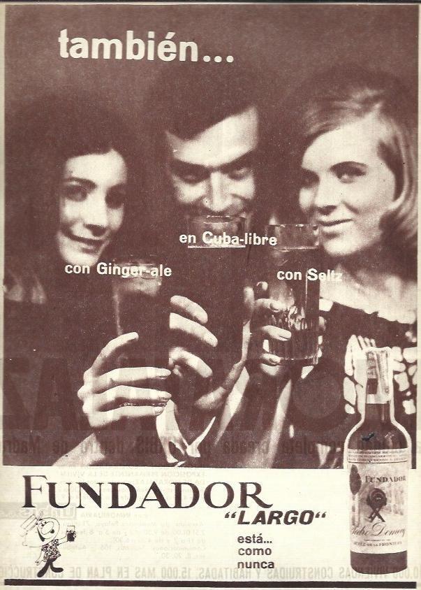 LAMINA 35564: Publicidad de Fundador largo