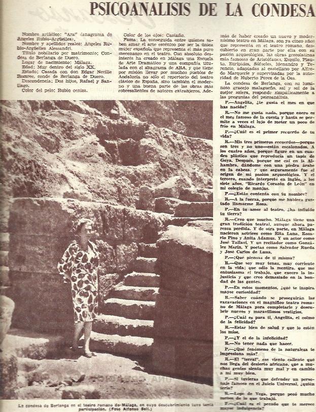 LAMINA 35562: La Condesa de Berlanga de Duero
