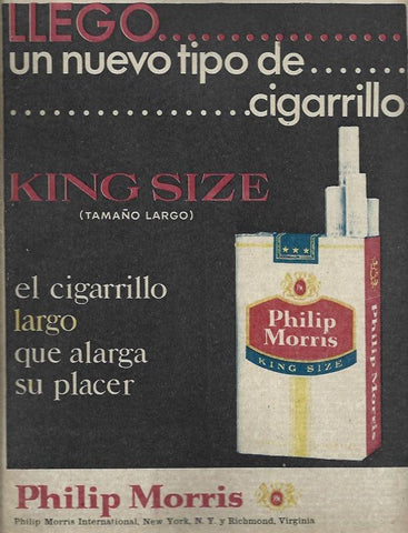 LAMINA 35596: Publicidad de Philip Morris