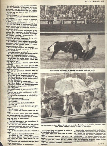 LAMINA 35580: Cesar Giron toreando