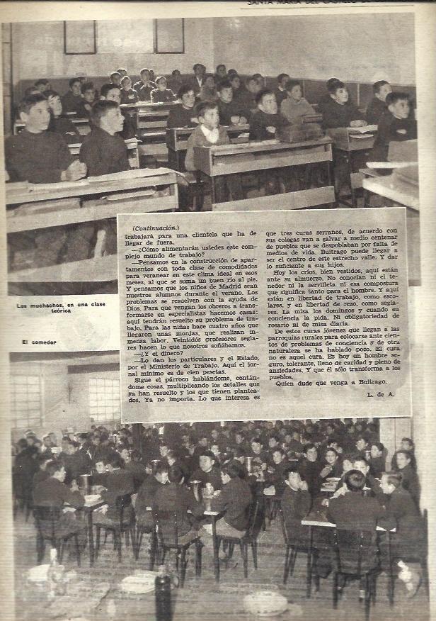 LAMINA 35590: Aula y comedor de Santa Maria del Castillo de Buitrago