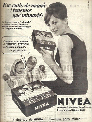 LAMINA 35589: Publicidad de crema Nivea