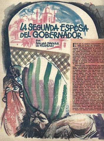 LAMINA 35525: Ilustracion La segunda esposa del gobernador