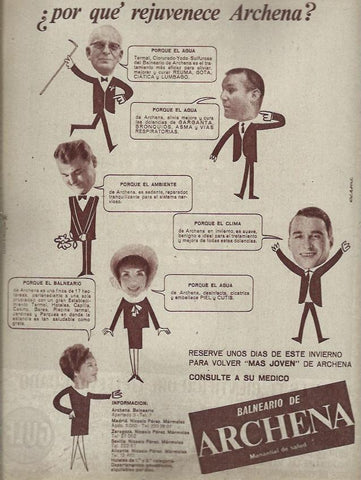 LAMINA 35514: Publicidad de Balneario Archena