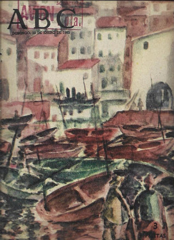 LAMINA 35511: Portada de ABC de 13 de enero de 1963