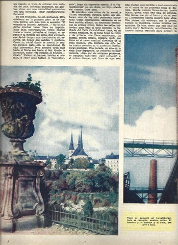 LAMINA 35504: Vista de Luxemburgo