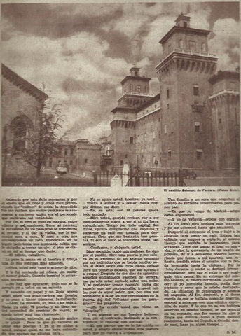 LAMINA 35551: Castillo de Ferrara, Italia