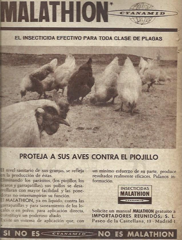 LAMINA 35547: Insecticida Malathion, publicidad