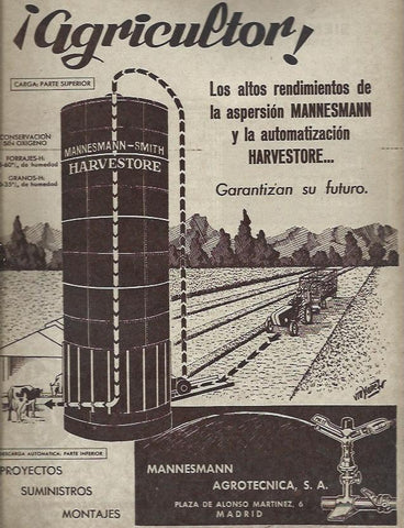 LAMINA 35542: Publicidad de Mannesmann Agrotecnica